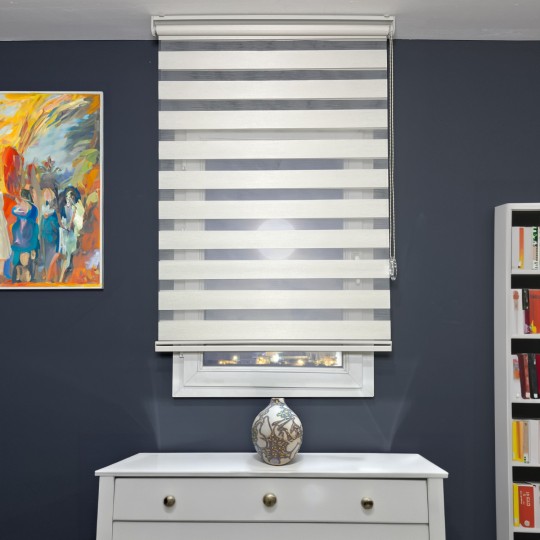 Bambu Class Ekru Zebra Perde